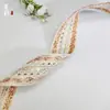 Roupas de Estilo Étnico Acabamento de Renda Atacado Acabamento de Renda com Fio Dourado Acessórios Estilo Retrô Acessórios de Vestuário Tradicional Chinês