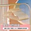 Colgador de Ropa Transparente de Lujo Ligero Colgador de Ropa de Plástico para el Hogar Acrílico Colgador de Ropa Antideslizante sin Costuras Colgador de Ropa para Dormitorio Soporte de Ropa con Polvo Brillante