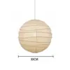 Luminária Pendente AKARI de Papel Washi Plissado Quadrado Isamu Noguchi Estilo Japonês Wabi-Sabi Sala de Jantar Quarto Papel de Algodão Iluminação de Ambiente Minimalista