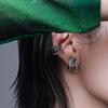Diseño nicho irregular clip de hueso de oreja de tres capas femenino estilo dulce y cool moda personalidad aretes sin oreja 2023 Nuevo