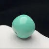 Magnesita Imitación Porcelana Azul Turquesa Estilo Vintage Cuentas Sueltas DIY Cuentas Tambor Cuentas Budistas Accesorios Estrella y Luna Bodhi Vajra