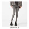 Medias grises de huesos para mujer otoño e invierno artefacto para piernas ligeras nuevo cintura alta adelgazamiento de vientre leggings de presión medias