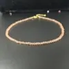 Collar de Moda Sencillo Más Vendido Bola de Cristal Multifacética Cristal Rojo Negro Azul Blanco Morado Venta al por Mayor Estilo Corto