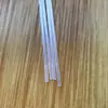 Tubo transparente para bebidas tubo translúcido tubo transparente para aquário tubo com cabeça de bomba para desinfetante de mãos tubo de gás tubo oco de plástico