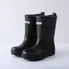 Botas de Lluvia para Niños Ultraligeras 2026 Nuevo Estilo Media Pantorrilla Antideslizantes Suaves Unisex Botas de Lluvia para Niños Guardería Bebé Zapatos de Agua Cubrezapatos