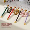 Nudo Vajra Cuerda Trenzada Hecha a Mano Llavero de Bobina Abierta Colgante para Bolso Asa de Cuerda Cuerda para Jugar Adornos DIY