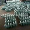 Fabricación de aisladores de vidrio templado Aisladores de vidrio de suspensión tipo estándar Aisladores de vidrio templado tipo disco resistentes a la contaminación