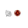 Brincos de Stud de Liga de Titânio F136 com Fundo de Rosca Interna, Piercings de Lábio com Zircônia 5A, Acessórios de Piercing G23, Studs para Cartilagem da Orelha