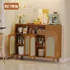 Aparador para Comedor con un Toque de Lujo Ligero y de Gama Alta, Estante de Almacenamiento para Cocina, Gabinete de Pared, Gabinete para Especias, Estante de Almacenamiento, Venta al por Mayor