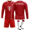 2627 Camiseta de Manga Larga Kit de Fútbol 10 Musiala 9 Kane Deportes Bayern Número de Casa 17 Camiseta Olise