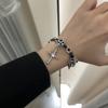 Colar Pulseira Rivet Único Nicho Doce Cool Picante Menina Subcultura Punk Goth Corrente Clavícula Gargantilha