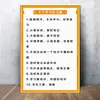 Decoração de Parede de Classe Gerenciada Aula de Reforço Treinamento de Ensino Sistema de Gerenciamento de Instituição Adesivos de Parede Culturais Layout de Sala de Aula Pinturas Penduradas