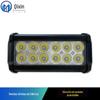 [Venda Direta da Fábrica] Modelo Sanmu 36W 12 LEDs Semi-Alumínio 24V Luz de Trabalho para Carro Holofote de Alto Brilho Luz Off-Road