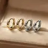 Aretes tipo brazalete con incrustaciones de piedra estilo Lujo Ligero, Aretes retorcidos unisex, Brazaletes para oreja para mujer, Pendientes de diseño de nicho versátiles y de moda