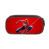 Estuche para Lápices de Poliéster de una Sola Capa Transfronterizo Nuevo Spider-man Universo Longitudinal Estudiante Caja de Papelería de Gran Capacidad Spider-man