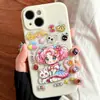 Adesivo Fofo e Doce de Copo de Água para Menina Adesivo Plano Autocolante Estilo Japonês Menina DIY Adesivo para Capa de Celular Joias Estilo Q
