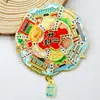 [Série Henan] Henan Zhengzhou Kaifeng Luoyang Xinxiang South Taihang Laojun Montanha Lembrança Turística Adesivos para Geladeira