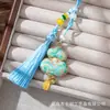 Kit de Material DIY Brocado Dinastia Song Abóbora Bolsa de Abóbora Borboleta Pingente Chaveiro Presente de Ano Novo para Meninas