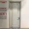 Porta de Madeira Maciça Pintada em Estilo Americano para Fábrica de Comércio Exterior, Porta de Quarto em Cor Sólida, Estilo Creme Madeira Natural com Porta de Quarto Leve em Estilo Francês