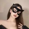 Máscara de Medio Rostro Bidimensional de Halloween Tigre Yaksha Tengu Hombre Lobo Máscara Accesorios de Disfraz para Fiesta