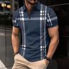 Camiseta transfronteriza de estación independiente para hombre, polo de verano de AliExpress y Amazon, polo informal con solapa para hombre.
