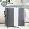 Saco de Armazenamento de Roupas Transfronteiriço Saco de Embalagem para Mudança Saco de Armazenamento para Guarda-Roupa e Colchão Caixa de Armazenamento Visual à Prova de Poeira e Umidade Grande