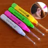 Herramienta de Limpieza de Oídos con Luz para Niños, Recogedor de Oídos Brillante para Bebés, Pinzas para Eliminar Cerumen con Limpieza Visual de Oídos