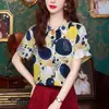 Camisas Florais de Verão, Camisas Florais de Seda Gelada de Caimento Solto para Homens e Mulheres, Camisas Finas para Casa, Fornecimento Direto da Fábrica, Camisas de Linho para Homens