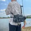 Bolsa para Señuelos, Impermeable, de Gran Capacidad, Riñonera de Pesca para Exteriores, Bolsa Multifuncional para Almacenamiento de Equipo de Pesca
