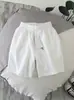 Shorts casuales de pierna ancha para hombre, estilo retro americano, de verano, para entrenamiento deportivo, al aire libre, fitness, holgados, rectos, de color liso, versátiles