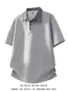 Camisa Polo de Manga Corta con Solapa Transfronteriza para Hombre, Camiseta de Verano de Marca de Moda, Estilo Coreano Moda 2026 Nuevo Top Versátil