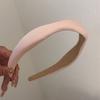 Estilo Coreano Línea Irregular Tela de Satén Mercerizado Diadema Dulce Accesorios de Moda para el Cabello Esponja Diadema Nueva para la Parte Superior Craneal Alta
