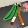 Cachecol de Moda Novo para Outono e Inverno, Cachecol Versátil e de Alta Qualidade, Cachecol Longo Quente de Madeira