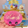 Pan de Emoticono Grande de Maltosa Juguete Squishy para Alivio del Estrés, Rebote Lento Juguete Realista de Comida