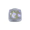 Celebridad de Internet Polvo de Diamante de Cristal de Sal Marina de Siete Colores Brillo para Uñas Venta al por Mayor Serie de Colores Soñadores Amarillo Rosa Blanco de Alta Energía Polvo de Azúcar