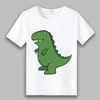 Verano 2023 Godzilla 2 Rey de los Monstruos Camiseta Secundaria de Anime de Manga Corta Ropa de Clase de Manga Corta para Estudiantes