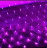 Luces de red LED, luces de red de pesca, luces de cadena de cielo estrellado, luces decorativas solares, luces de colores, luces de malla para árboles, luces de ambiente para exteriores