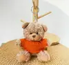 Chaveiro Pingente Boneca Urso Vestido Brinquedo de Pelúcia Ursinho de Pelúcia Evento da Temporada de Formatura Presente com Impressão de Logo
