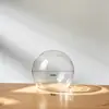Flor Eterna Bola de Cristal Tapa Decoraciones Modernas para el Hogar Hecho a Mano Película Manual Tapa de Polvo de Flor Seca Transparente