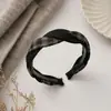 Diadema de ala ancha para mujer, versátil, diadema de corona alta, nuevo estilo 2026, elegante pinza para el pelo retorcida, accesorio para el cabello