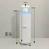 Fuente de fábrica Botella vacía de champú nueva de 800 ml Botella de plástico para gel de ducha con dispensador HDPE con tapa en el hombro Redonda