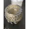 2025SS Início da Primavera Elegante Design de Nicho Bordado com Contas de Pérola Prata Enrolado Pulseira Pulseira