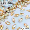 Joias para Unhas Artísticas de Celebridade da Internet 9*14mm Ponta Afiada Diamante Super Brilhante Usável Unha Especial em Formato de Unha Diamante Cristal Decoração Atacado