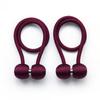 Suministro transfronterizo Cortina para auriculares Oxford Hebilla magnética Correa para cortina Simple Sin perforaciones Punto Venta al por mayor Hebilla para cortina