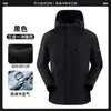 Chaqueta 3 en 1 cortavientos e impermeable desmontable para mujer con logo personalizado para exteriores, ropa de trabajo para hombre para compra al por mayor corporativa