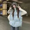 Chaleco de Algodón para Mujer Otoño e Invierno Nuevo Talla Grande para Gorditas Nuevo Estilo Hong Kong Chaleco sin Mangas a Prueba de Frío Estilo Pareja Invierno