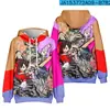 Sudadera con capucha para Otoño e Invierno 2024 Amazon Comercio Exterior Transfronterizo Czywz Sudadera con capucha Estampado Digital 3D