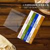 Bolsa transparente para empaque de pan bagellas para hornear tostada europea puede elogiar bolsa autoadhesiva bolsa para comida de dona de hojaldre bolsa autosellable