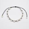 Tao Stone Hot Sale Natural Shell Bracelet Colar terno Mão Tecido Boêmio Praia Shell Jóias