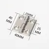 Bisagra Cuadrada 218 Bisagra para Gabinete Industrial Bisagra para Puerta de Caja Eléctrica CNC Acero al Carbono Acero Inoxidable Material